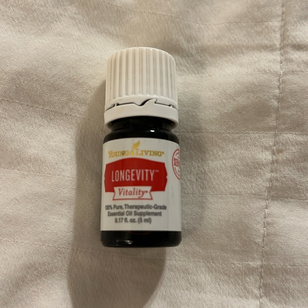 Young Living YL Longevity Vitality 5‎ ml 0.17 fl oz NEW Unopened Essential Oil